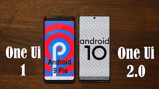 One Ui 2.0 vs 1.5 (1.1) -  Side by Side Comparison and New Features on Android 10