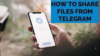Sharing files from Telegram to WhatsApp