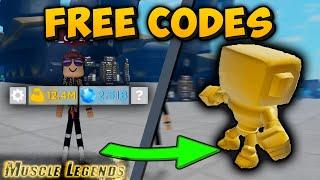 ALL FREE GEMS AND PET WORKING CODES IN ROBLOX MUSCLE LEGENDS 2024