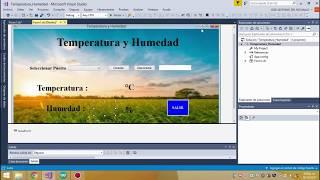 Visual Studio 2017 y Arduino Temperatura - Humedad