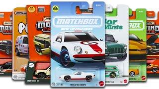 Showcase - Matchbox Basic Set, Moving Parts, Candy Set, Jeep Gladiator Chase Model & Many More.