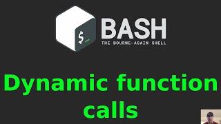 Call a Dynamically Created Function Name in a Shell Script