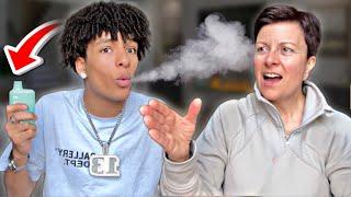 VAPE PRANK ON STRICT MOM “I’m Addicted”