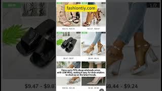 Bulk Wholesale Heel Sandals – 70% Cheap Wholesale with LOW MOQ for Shoe Retailers in USA 2025