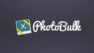 The easiest way to resize multiple photos in a click with PhotoBulk!