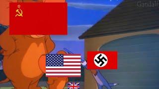 Tom and Jerry - WW2 Meme (USSR vs Germany)