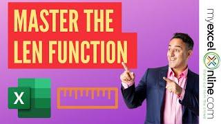 Excel Formulas and Functions Tutorial - LEN Formula