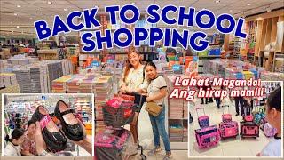 SAKTO NAKA SALE! Shopping Tayo Ng Gamit sa School | Nahirapan Mamili Ng Bags, LAHAT Maganda