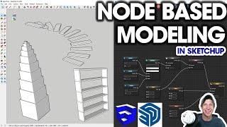 Modeling in SketchUp WITH NODES! Parametric Modeling for SketchUp Extension