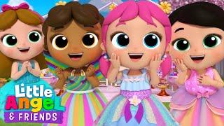 This is the Way We Play Princess + More Princess Songs | Little Angel And Friends Kid Songs