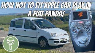 How NOT to Fit an Apple Car Play Fiat Panda 169 Radio!?