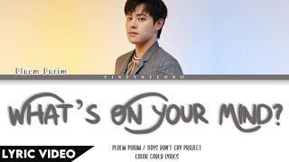 PLUEM PURIM - What's on your mind? (ยังรักกันอยู่ไหม) | (Thai/Rom/Eng) Lyric Video