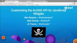 Customizing the ArcGIS API for JavaScript Widgets