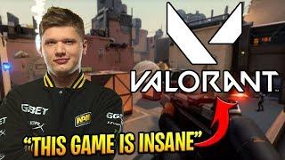 S1mple Plays VALORANT FIRST Time!