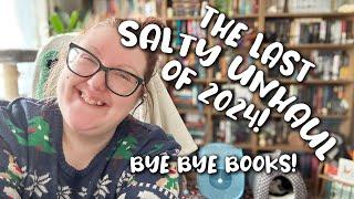 THE LAST SALTY BOOK UNHAUL OF 2024 ️ |  MAKE WAY FOR SALTY YEETS!! | Literary Diversions