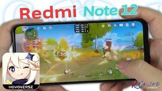 Redmi Note 12 Genshin Impact Gaming review | FPS & Battery Drain test