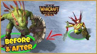 Murloc - Side by Side Comparison | Warcraft 3 Reforged In-game Preview