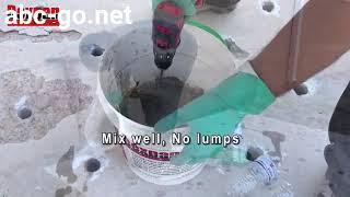 Review How to use Dexpan to break concrete or rocks easily- Alternative to Demolition Jack Hammer B