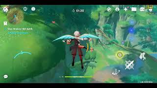 DAILY GENSHIN IMPACT 3.0 TEST SONY XZ3 MEDIUM 45 FPS #genshin #genshinimpact #gaming