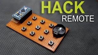 How to hack any IR Remote using arduino.