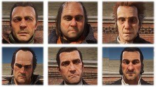 Clean Shaven Gang Members in Red Dead Redemption 2