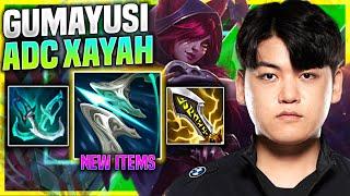 GUMAYUSI PICKS XAYAH WITH NEW ITEM GALEFORCE! - T1 Gumayusi Plays Xayah ADC vs Ezreal!