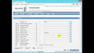 PatentScope Walkthrough from WIPO (World IP Organisation) [2013]