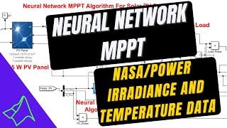 MPPT | Neural Network MPPT with NASA/POWER Irradiance and Temperature Data