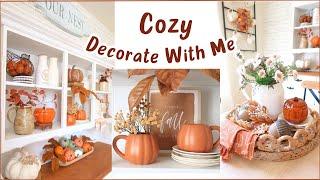  New Fall Decor 2024┃oTOÑO2024┃ COZY FALL DECOR┃ IDEAS FARMHOUSE Decor┃Decorate whit Me 