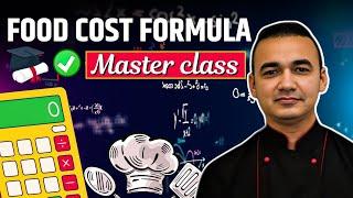 Food Cost Formula Master Class !! Learn Restaurant & CloudKitchen Food Cost Formula ! FoodCost Basic