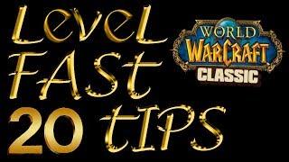 How To Level Faster In Classic Vanilla WoW - 20 Tips!