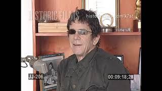 2002 LOU REED INTERVIEW with Pete Fornatale  pt1