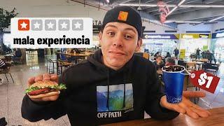 Probando la COMIDA más BARATA de las FRANQUICIAS más FAMOSAS | ¿vale la pena?