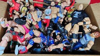 MASSIVE BOX FULL OF WWE ACTION FIGURES