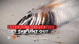 Dryer Fire Prevention: Get the Lint Out