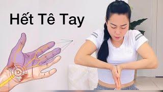 Bài tập trị liệu tê tay - đau ống cổ tay hiệu quả tại nhà / Carpal tunnel pain - Hand numbness