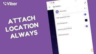 How to allow attach location always in Viber 2023
