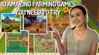 10 of the BEST farming games from you NEED to try! | Nintendo Switch, PC & PlayStation Farming RPGs