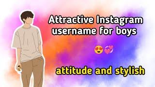 Instagram names ideas | top 20 attractive Instagram Username boys | username ideas