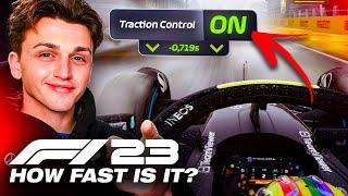 Is Traction Control faster on F1 23?! 