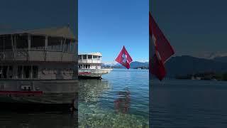 #switzerland #luzern #lucerneswitzerland #nature #lakesideview #europe #mountains #swisscity