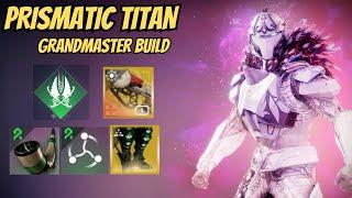 Prismatic Titan GLASSWAY GRANDMASTER Build Suspend EVERYTHING | Destiny 2 The Final Shape