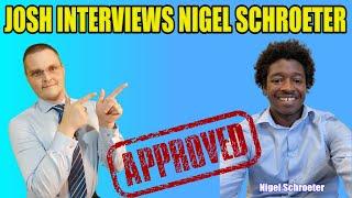 Josh Interviews Fellow Youtuber Nigel Schroeter - Nigel Gives Personal Credit Tips