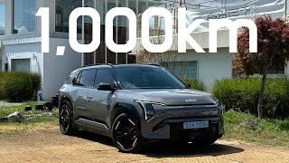 Test Kia EV3 Ultimate 2025 na dystansie 1000 km: rzeczywisty zasięg na autostradzie