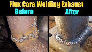 How To Weld Thin Metal Using Flux Core Gasless Welder | Flux Core Welding Tips And Tricks |