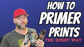 How To PRIMER your 3D Prints to get the Best results!