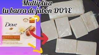 MULTIPLICA tu barra de jabón de baño DOVE