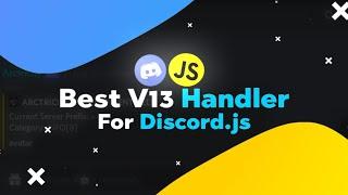 Updating discord.jsv12 to v13 | setup Handler with slash commands #discordjsv13 #djsslashcommand