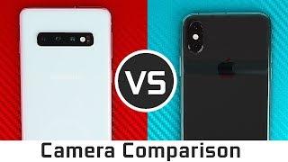 Samsung Galaxy S10 vs iPhone Xs - Camera Comparison