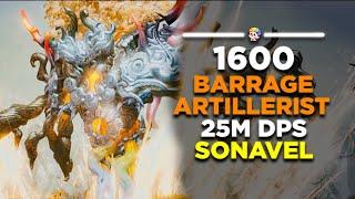 Lost Ark: 1600 Barrage Artillerist - 25m DPS Sonavel